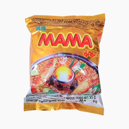 Mama Noodle Creamy Shrimp Tom Yum - CASE 30 packets x 55g