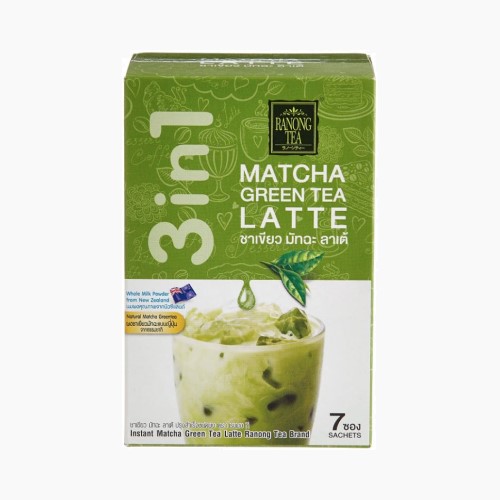 Ranong Tea Matcha Green Tea Latte Mix- 7 x 23g sachets