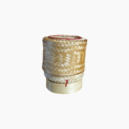 XO Bamboo Basket For Serving Sticky Rice - 3.5''