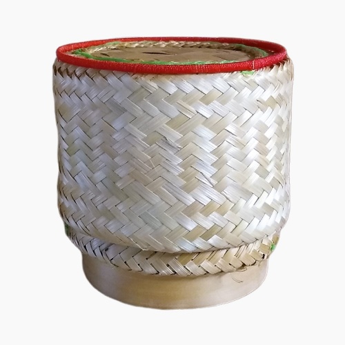 XO Bamboo Basket For Serving Sticky Rice - 6''