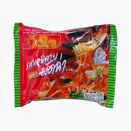 Wai Wai Instant Noodles Pad Char Baby Clam - CASE 60g x 30pcs