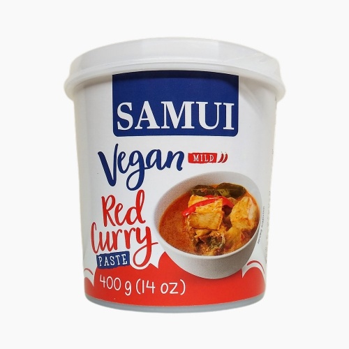 Samui Vegan Red Curry Paste -  400g [BB 31.7.24]