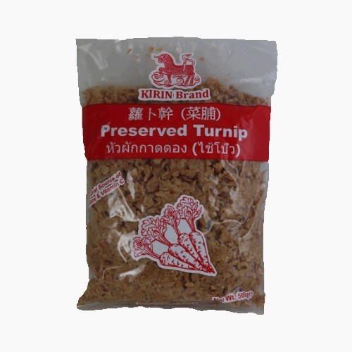 Kirin Shredded Turnip (Radish) - Chopped - 500g