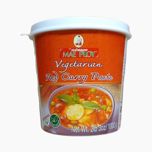 Mae Ploy Vegetarian Red Curry Paste - 1kg