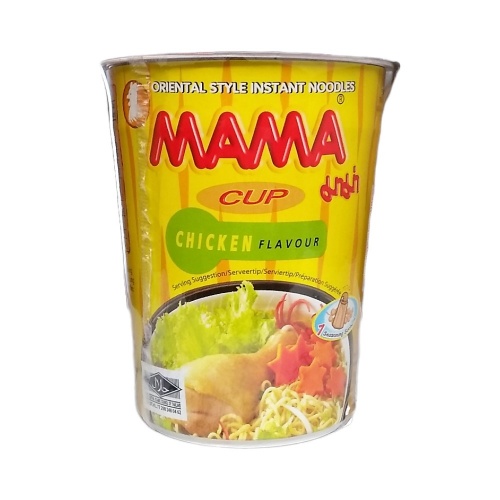 Mama Cup Noodle - Chicken - Case - 12 x 70g [BB 15.6.24]