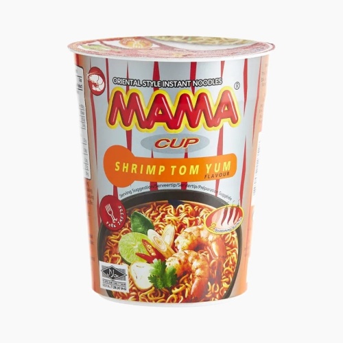 Mama Cup Noodle - Shrimp Tom Yum - CASE - 12 x 70g [BB 11.8.24]
