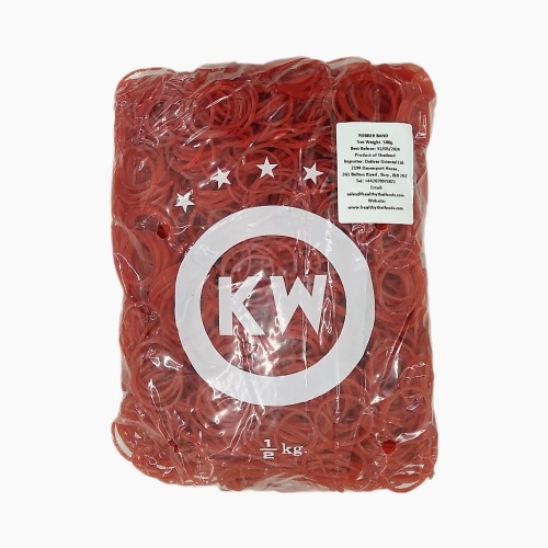 KW Rubber Bands - 500g [BB 31.3.24]