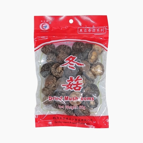East Asia Brand Small Dried Mushrooms (ca. 1.5 - 2.5cm) - 60g