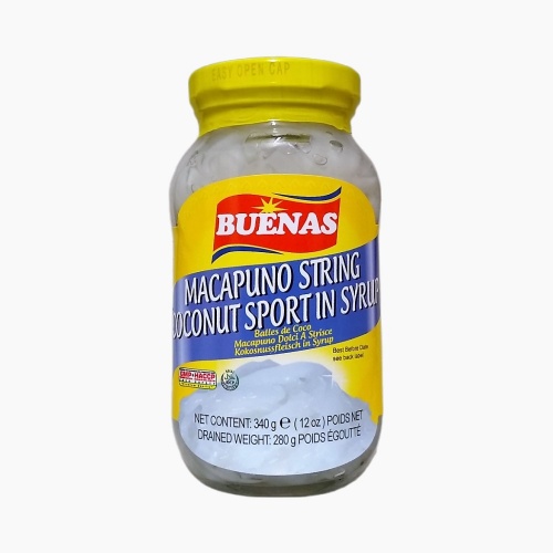 Buenas Macapuno String Coconut Sport in Syrup - 340g