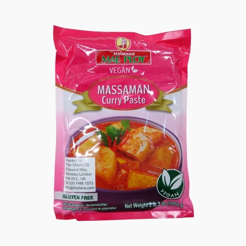 Mae Ploy Vegetarian Massaman Curry Paste - VACUUM PACK - 1kg