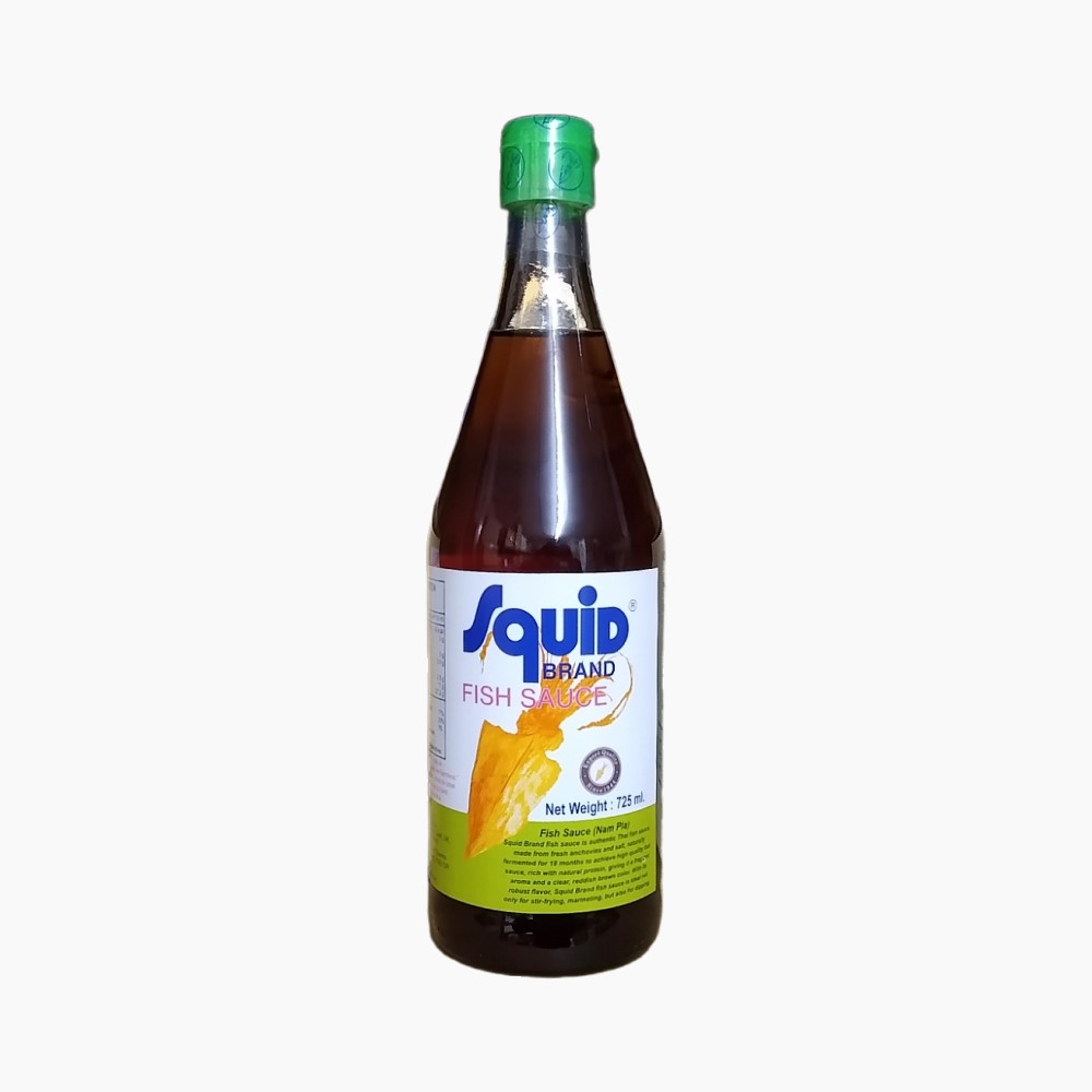 Squid Brand Fish Sauce 725ml - yumyumthaishop.co.uk
