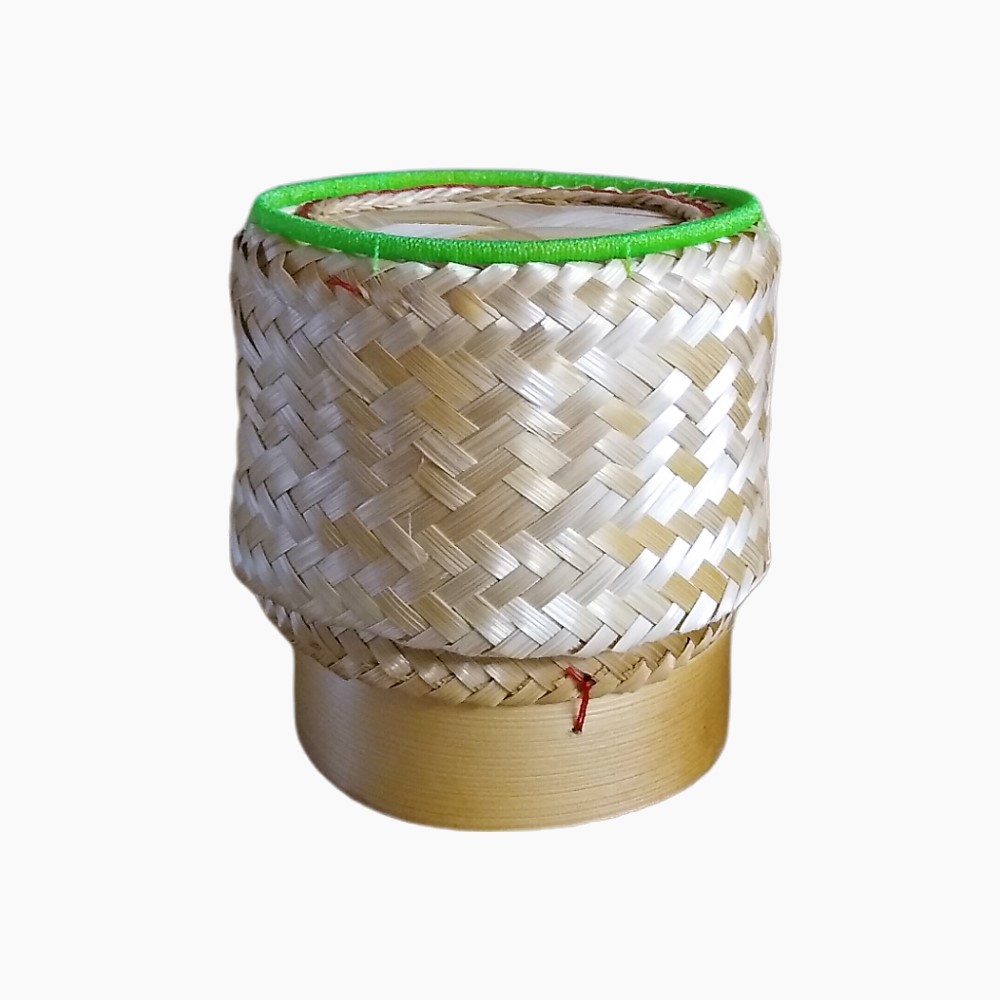 XO Bamboo Basket For Serving Sticky Rice - 5''