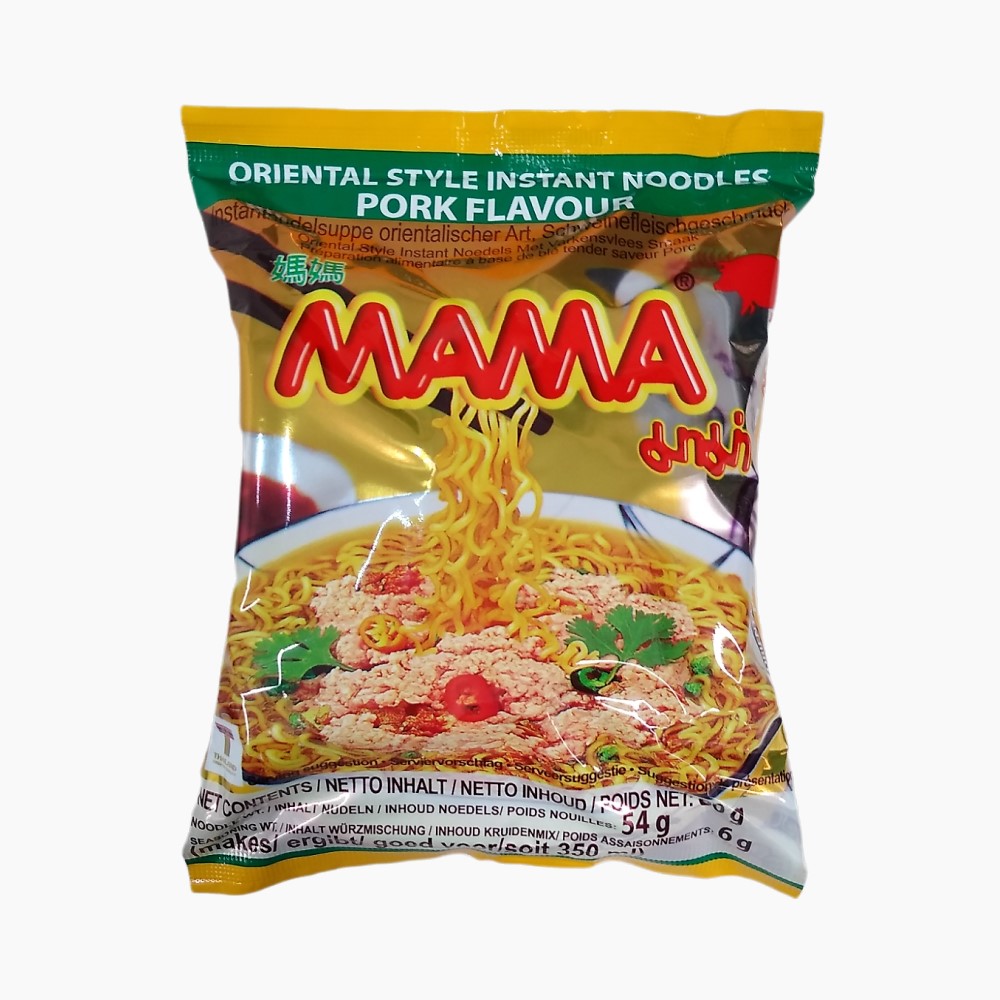 Mama Noodle Pork - CASE 30 packets x 60g