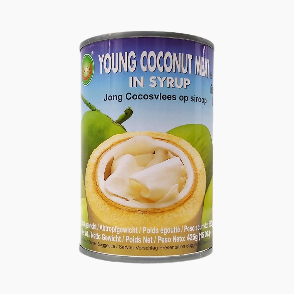 XO Young Coconut Meat in Syrup - 425g