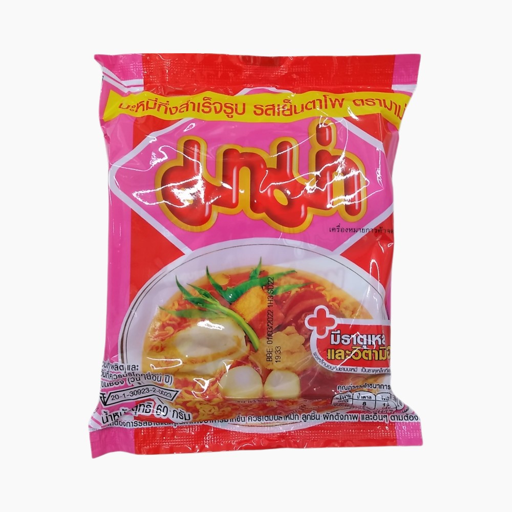 Mama Noodle Yentafo - CASE 30 packets x 60g