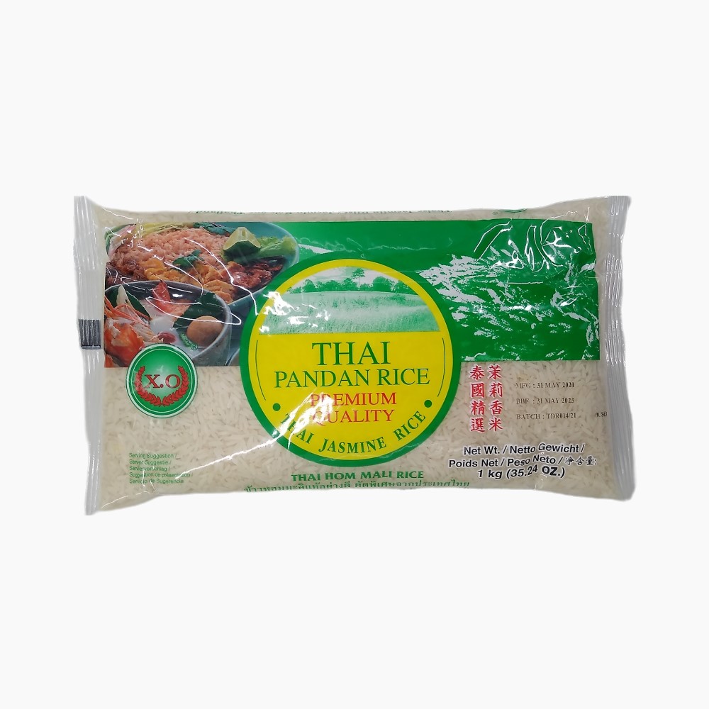 XO Thai Pandan Rice - 100% Jasmine - 1kg