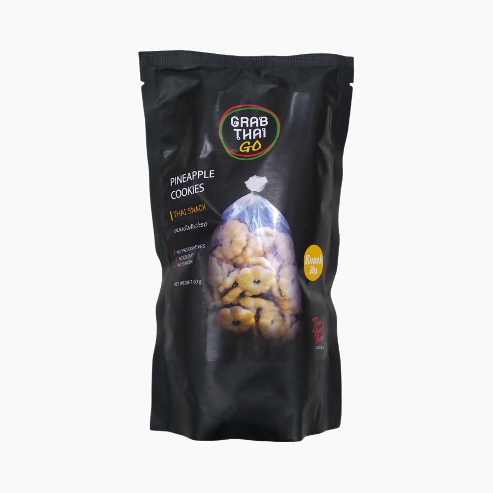 Grab Thai Go Pineapple Biscuits - 80g