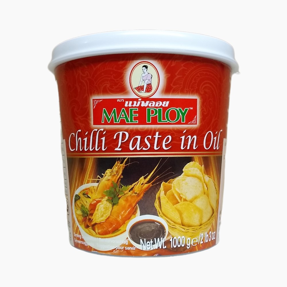 Mae Ploy Chilli Paste in Oil 1kg