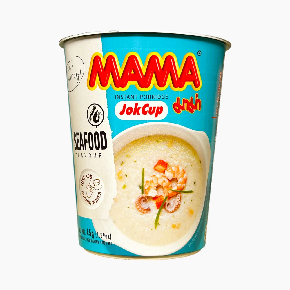 Mama Rice Rol Mama Rice Porridge - Seafood Flavour - CASE - 12 x 45g [BB 14.1.27 ...